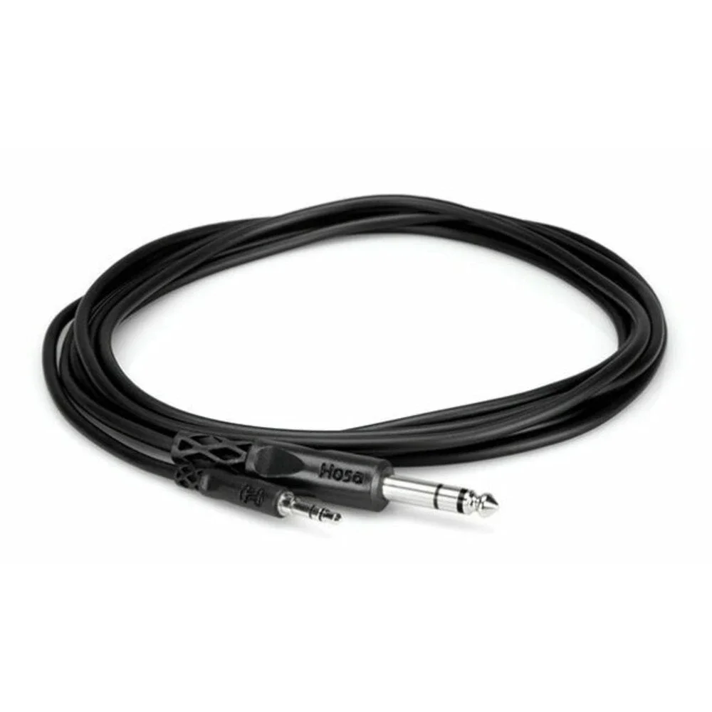 NOB‎ Hosa CMS-110 3.5 mm TRS to 1/4 inch TRS Stereo Interconnect Cable, 10 feet